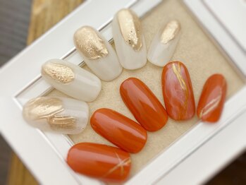 エスネイル(Snail)/シンプルミラーネイル