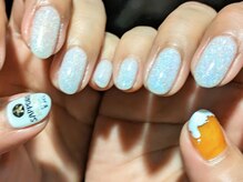 ピーナ ネイルアンドビューティー(Pina nail&beauty)の雰囲気（フラッシュネイルやマグネットネイルも対応しております♪ ）