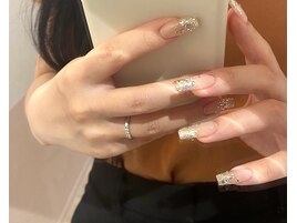 華やかラメグラデーション