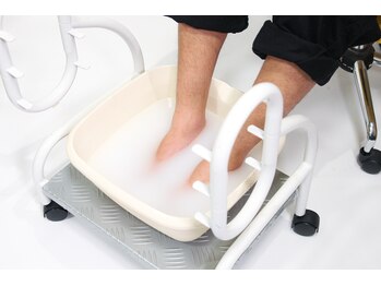 地爪ケアクリニックサロン 桜木町/フット【STEP1】フットバス