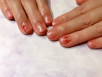 サマー金魚ネイル