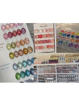 カラー・パーツの種類が豊富