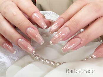 バービーフェイス 恵比寿(Barbie Face)/うるうるチークネイル