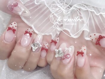 ル ミリィ(le milre)/さくらんぼネイル☆