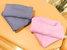 みふく整体院/３，お着換えと準備