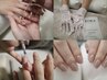 【手元美再生/贅沢ケア】極上5STEPケア+パラジェル艶ワンカラー¥10,800