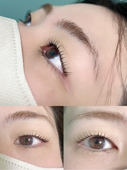 サロングレイス(Salon Grace)の写真/《まつげパーマ¥3300》コスパ◎理想の仕上がり☆多様なデザインに対応☆お悩み解決