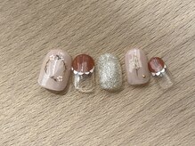 カラ ネイル 中津店(calla nail)/お花×フリル