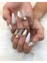 エスフィーネイルサロン ブリーユ(Esfy nailsalon Brille)/斜めフレンチ