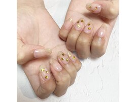 ハートホロネイル