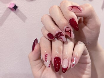 ダークハニー 原宿店(Dark Honey)/個性派ブラッドネイル