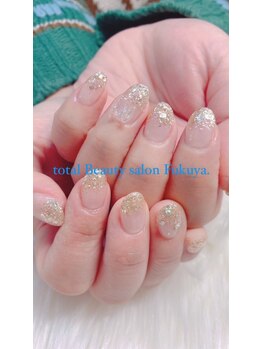 福屋。 熊本南店/ラメグラデーション♪