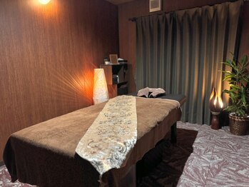 アジアンリラクゼーション ヴィラ 城陽店(asian relaxation villa)の写真/【21時まで営業/ペア/男女OK！】完全個室で周りの目を気にすることなく自分だけの贅沢空間を…♪