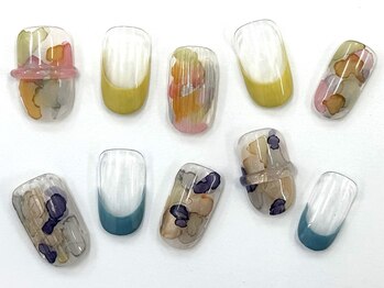 ネイルサロン クイール 小山店(NAIL SALON QUILL)/フレンチ＆インクアート