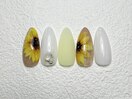 ひまわりネイル