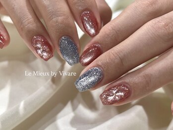 レミュー バイ ヴィヴァール(Le Mieux by vivare)/キルティング♪マグネットネイル