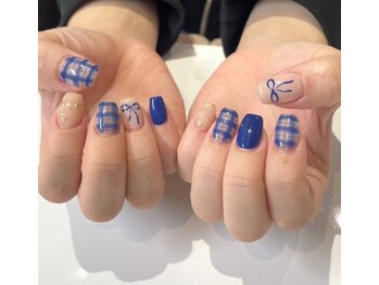 ネイル アヴァンス JR和歌山店(Nail AVANCE.)/カジュアルガーリーチェック