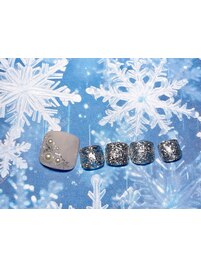 1月定額フットネイルアート