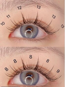 LB美容サロン 池袋東口店の写真/ワンホン束感仕上げもお任せ！「なりたい」を叶える圧倒的なデザイン力◎上下施術でパッチリ華やかな瞳に♪