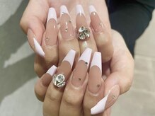 プロテア(protea)/バーチャルフレンチネイル