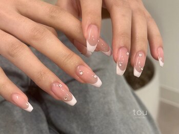 トウ 四条烏丸(tou)/ピンクフレンチネイル