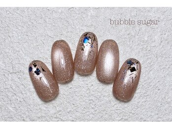 バブル シュガー バイ ネイルクローネ(bubble sugar by.nail crone)/キラマグネイル