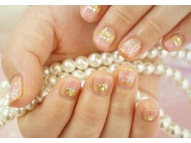 雪の結晶ネイル