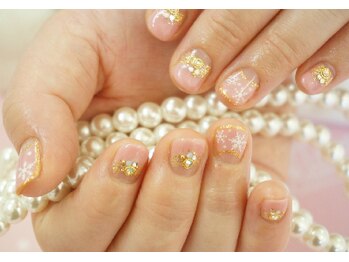 雪の結晶ネイル