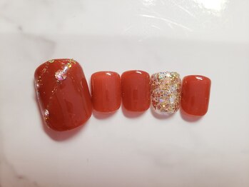 ネイルサロン ラブリーズ 相模大野店(NAIL SALON LOVELLY'S)/定額フット　¥7800