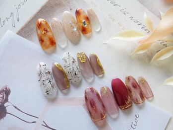 ネイルンデコ (Nailn Deco)/9月オススメSelect Nail ¥4980