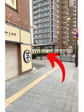 フリーストレッチング 高槻駅前店/道案内(4)