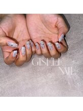 ジゼルネイル(Gisele Nail)/フラッシュ×ストーン×パール