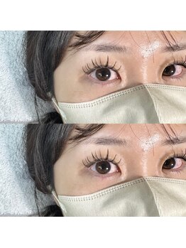 エトワール(etoile)の写真/最高級フラットマットラッシュで自まつ毛への負担を最小限に！少ない本数でもボリュームのあるお目元に☆