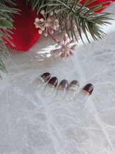 ミテソロ(mi tesoro)/2024年12月定額ネイル 6600