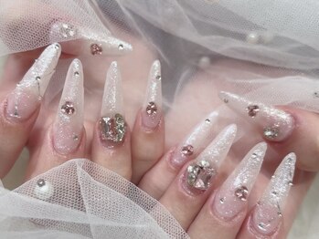 プティネイル 池袋(Puty Nail)/キラキラネイル　スカルプ