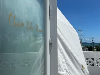 チャームラボ オキナワ(Charm Labo Okinawa)の写真/リゾート気分満喫♪【オーシャンビュー！ドーム型サロン】韓国肌管理/肌質改善/リピーター多数！