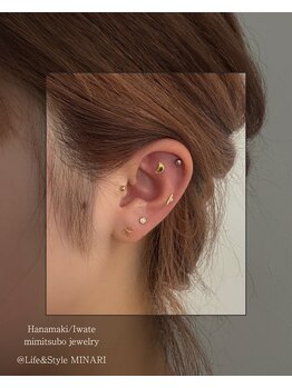 ミナリ(MINARI)/人気の耳ツボジュエリー