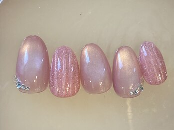 ネイルサロン フローリア(nail salon Florir)/ピンクネイル
