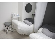 2人同時にフェイシャル可能◎