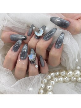 カメリア(Camelia)/夜空ネイル