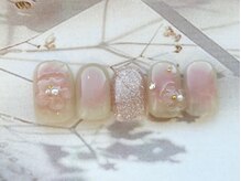 ココロ 新橋(kokoro)/2月ネイルデザイン☆華やか