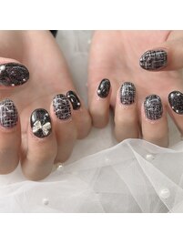 ツイードネイル♪