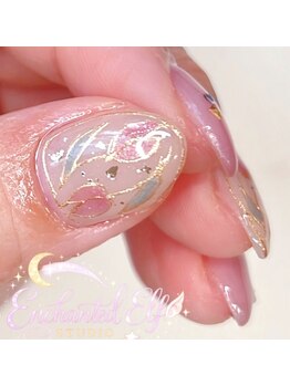ネイルエルフ(Nail Aelf)/【三郷駅】チューリップネイル