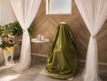 cocori private salonの写真/ハーブセラ認定サロン♪よもぎ蒸しで身体を芯から温め、冷えや疲れを癒します♪