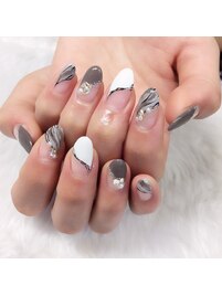 大人ネイル☆
