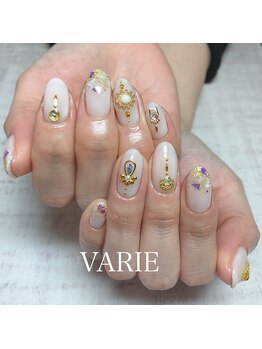 ヴァリエ(VARIE)/乳白色×シェル