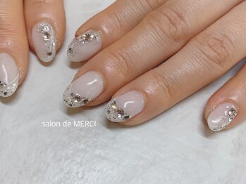 サロン ド メルシー(Salon de MERCI)/ホワイト☆キラキラ