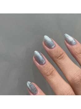 アオ 渋谷(ao.)/マグネットネイル