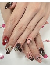 ネイルサロン アンジェリカ(Angelica)/No.59 チョコレートネイル