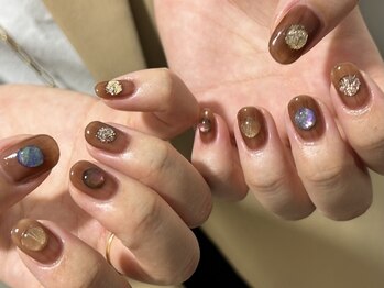 お客様nail/trend course.